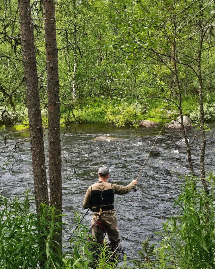 La technique nymphe est efficace pour la pêche à l'ombre