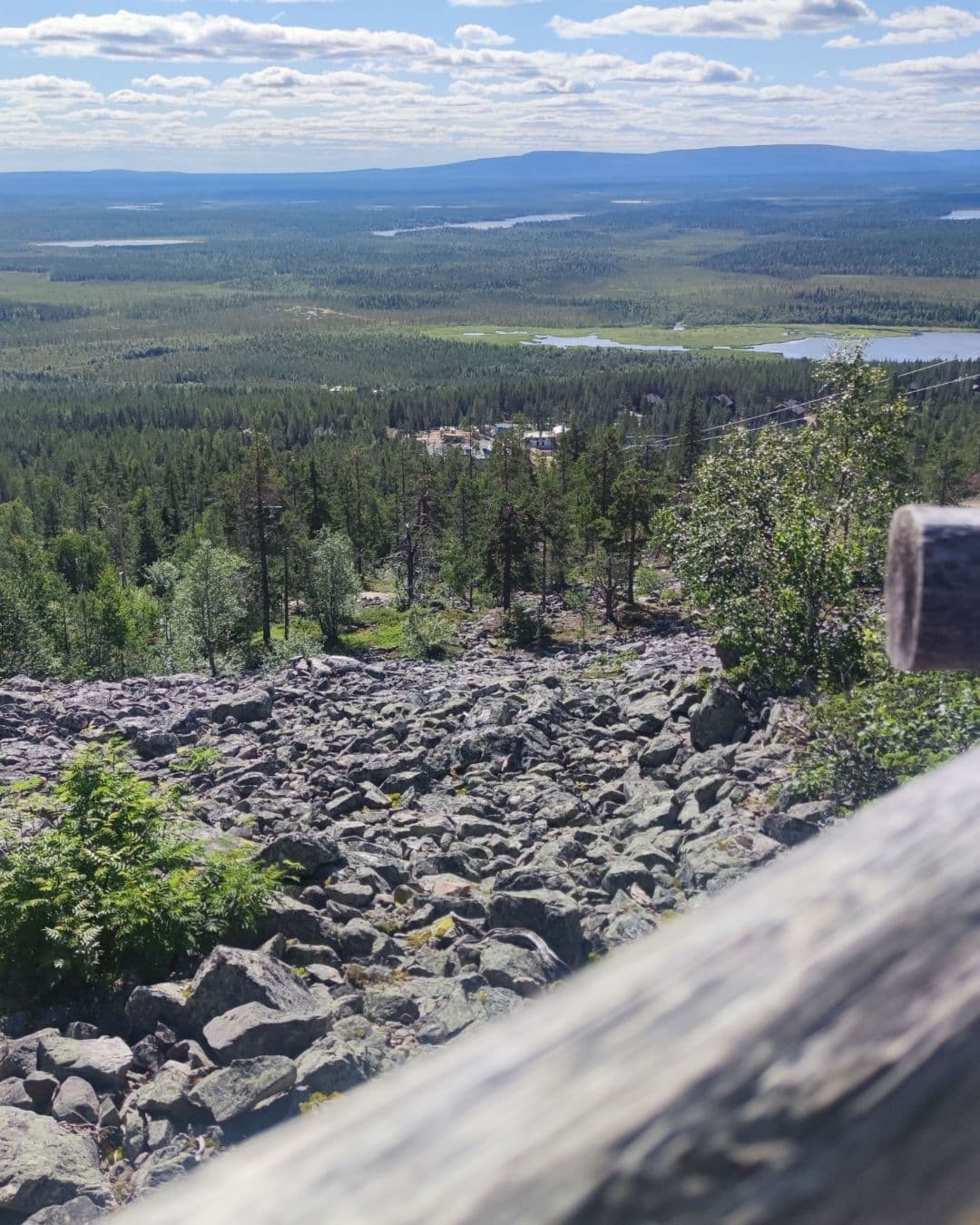 Atemberaubende Landschaften entlang des Jääkausipolku